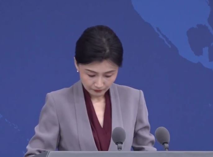 國台辦發言人張晗主持例行記者會。(圖/資料照)