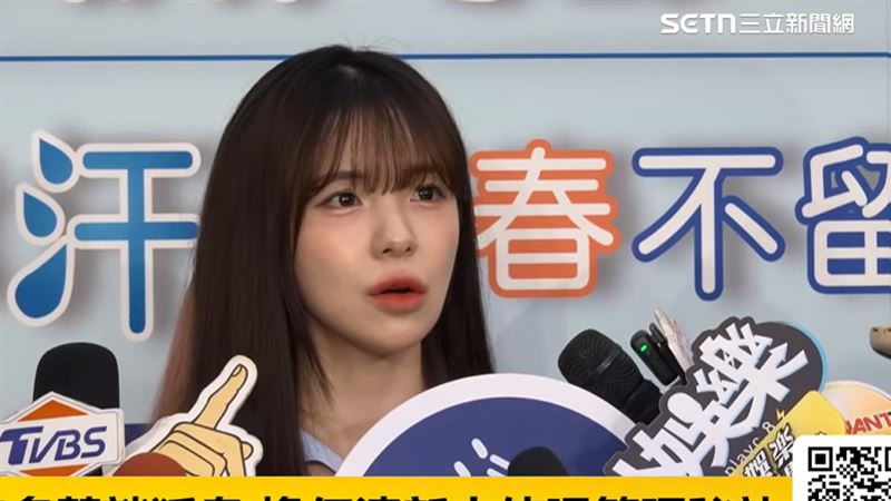 李多慧談及籃籃。（圖／三立新聞）