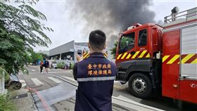 台中社宅,新平好室,工地火警。（圖／台中市政府提供）