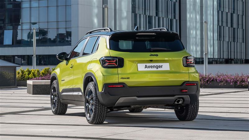 車尾造型也經過微調。(圖/翻攝Jeep網站)