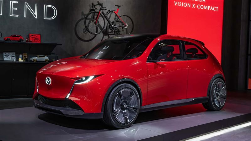 馬自達Vision X-Compact概念車，透露CX-3未來雛形。（圖／翻攝Mazda網站）