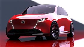馬自達Vision X-Compact概念車。（圖／翻攝Mazda網站）
