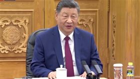 習近平說，大國領導人需要共同書寫的時代答案；讓2026年成為中美關係繼往開來的歷史性、標誌性年份。（圖／翻攝自央視） 