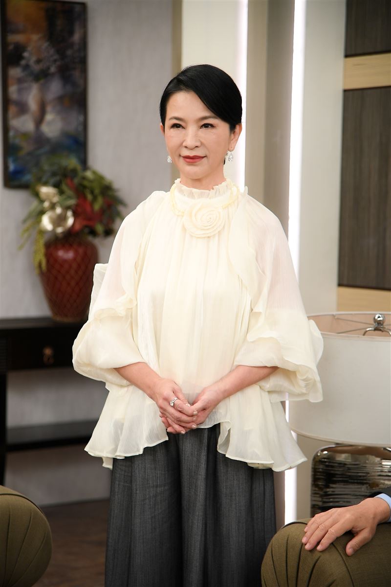 張倩與李興文搭檔飾演夫妻。（圖／三立）
