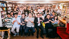 童子瑋出席民進黨青年部「熬民主」系列講座，分享從政經歷以及青年就業政見（圖／童子瑋辦公室提供） 
