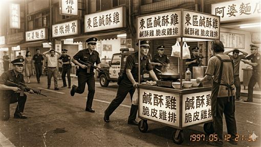 獨／老董憶擺攤血淚「遭警持卡賓槍押走」