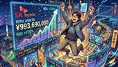 孤注一擲歐印2億！科技男秒財富自由