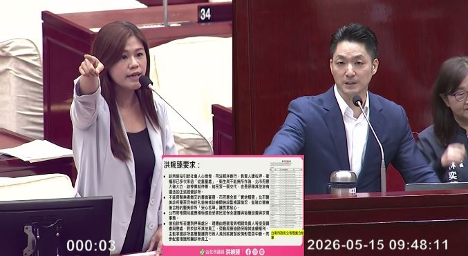 蔣萬安嗆,去年要求中央要源頭管理,中央置之不理,為什麼不檢討,卻來檢討台北市,「我們做多少事情!」(圖/翻攝畫面)