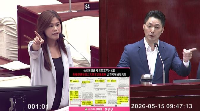 蔣萬安嗆,去年要求中央要源頭管理,中央置之不理,為什麼不檢討,卻來檢討台北市,「我們做多少事情!」(圖/翻攝畫面)