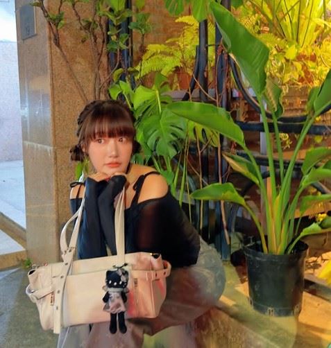 在得知錢是被媽媽拿走之後,泱泱搞笑表示:「家賊難防」。(圖/翻攝自IG @lynnwu0219)
