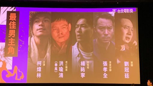 新／北影28入圍名單！影帝后成死亡之組