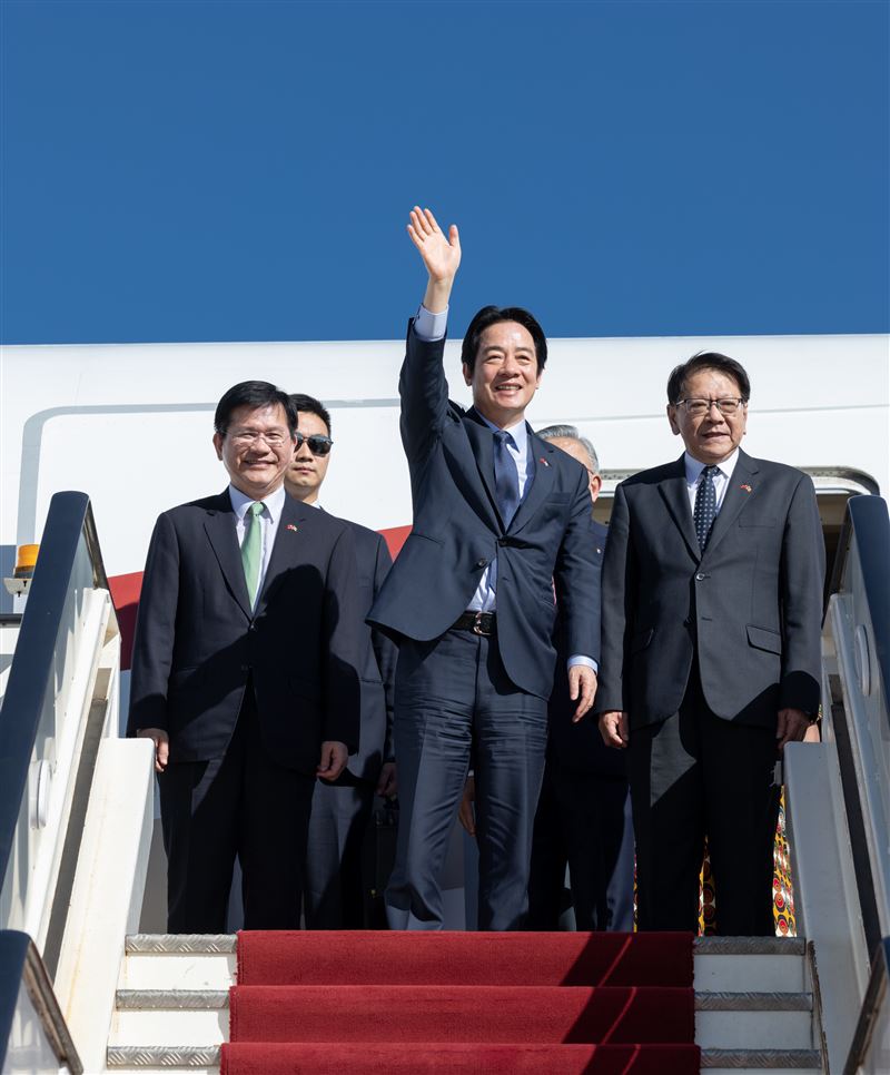 賴清德出訪非洲友邦史瓦帝尼（圖／總統府提供）
