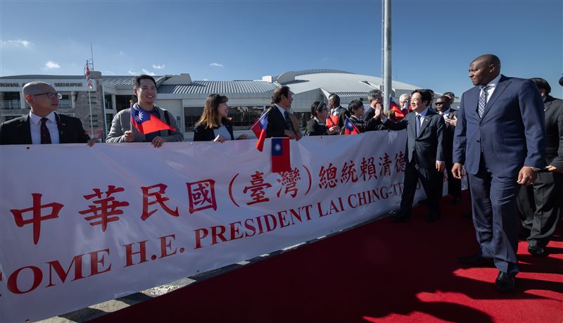 賴清德出訪非洲友邦史瓦帝尼（圖／總統府提供）