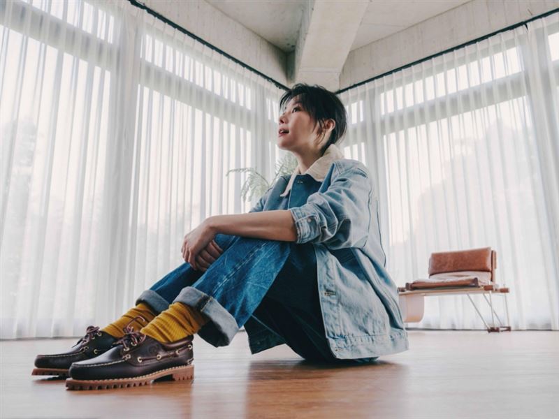 Timberland攜手鄭宜農,以「踢不爛的妳」為題,展開全新合作企劃。(圖/品牌業者提供)