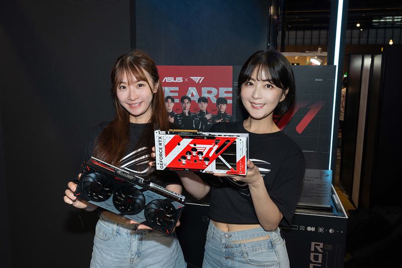 ASUS T1 GeForce RTX 5070/5060 Ti顯示卡