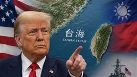 川習會後，川普在談及台海關係強調美國立場不變。（示意圖／AI生成）