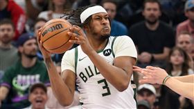 密爾瓦基公鹿中鋒透納（Myles Turner）。（圖／美聯社／達志影像）