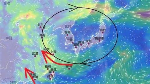超怪反氣旋！鄭明典：這區水氣狂灌恐慘淹