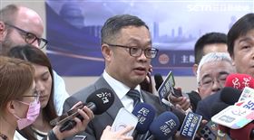 外交部次長陳明祺出席「『川習會』後的美中台關係」座談會，接受媒體聯訪（圖／翻攝畫面）