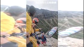 新／攀玉山主峰踩空失足！男墜百米深谷亡（圖／翻攝畫面）