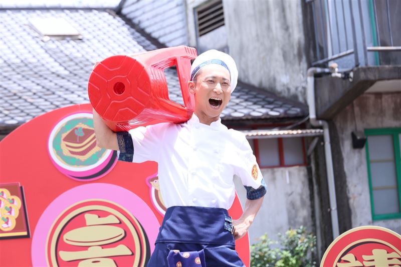 浩子今受訪談温嵐。（圖／記者鄭孟晃攝影）