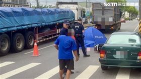 高雄,大寮,死亡,車禍,大貨車,（圖／翻攝畫面）