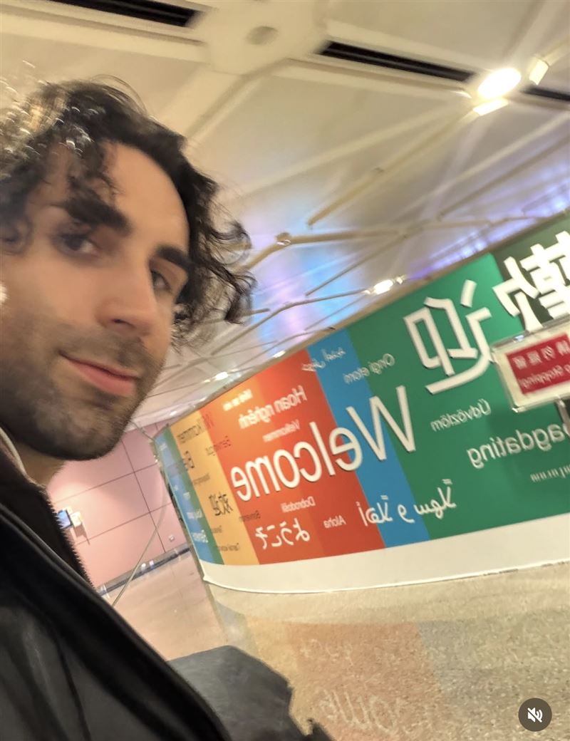 酷的夢飛回法國拍片。（圖／翻攝自IG）