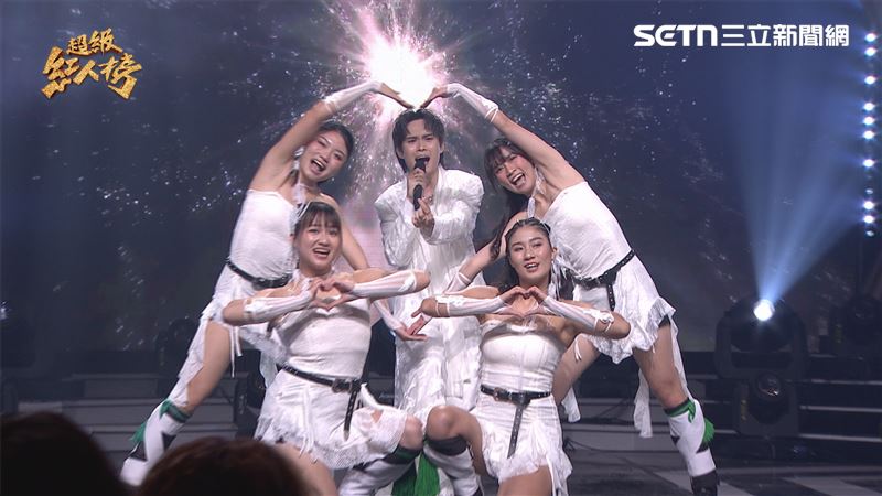 鄺澤東全新風格改編《哪有遐多愛》。(圖/超級紅人榜提供)
