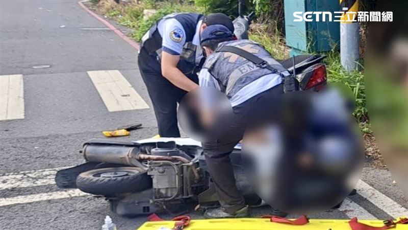 薛男暴衝200公尺，沿途撞了4車5人。（圖／翻攝畫面）