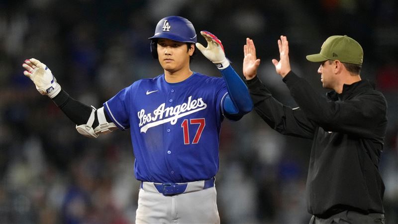 大谷翔平本季首支三壘打 單場雙安5打點