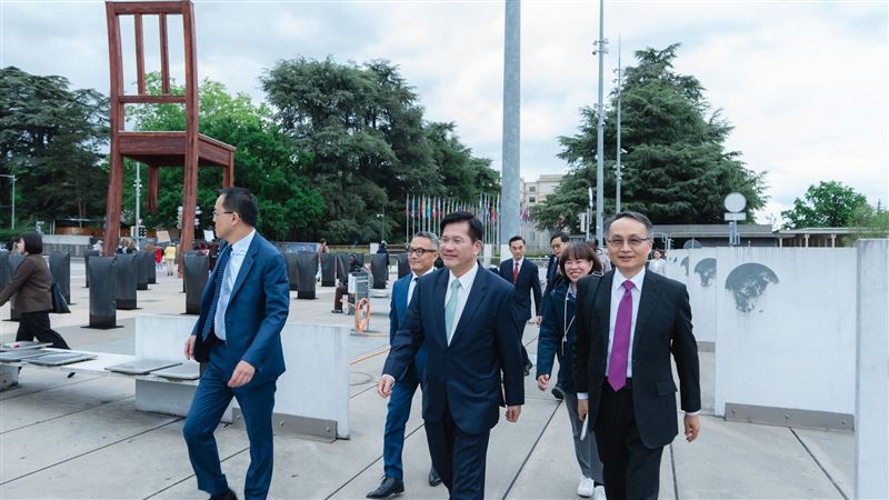 創首例!林佳龍WHA大會前夕現身日內瓦