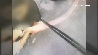 通緝犯遇路檢心虛狂奔　警機車追百米逮人