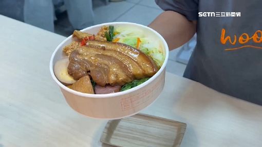 女買控肉飯嫌整塊肥肉　店家拒換掀爭議
