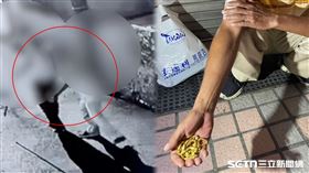 台南市,長輩,監視器,拐杖,斷點,金項鏈,脖子,（圖／翻攝畫面）
