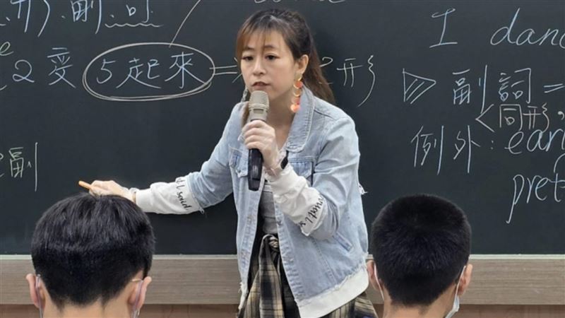 英文科伊 珊老師（圖／Good全名師教學團隊 執行長 顧全提供）