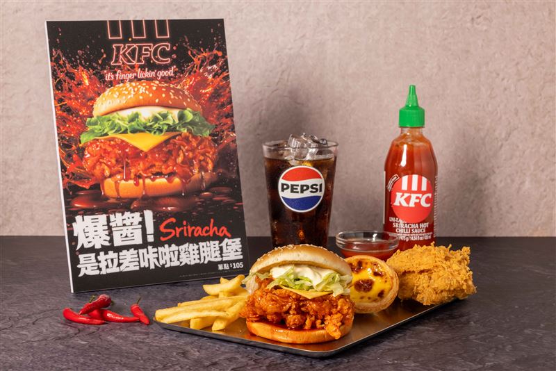 「爆醬！是拉差咔啦雞腿堡」將於5月19日登場。（圖／品牌業者提供）