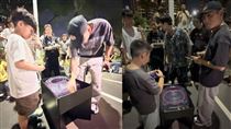 春風瘋戰鬥陀螺　深夜公園慘遭小孩四連電