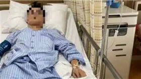 35歲郝先生罹患胃癌末期，仍努力接受化療陪伴女兒長大。（圖／翻攝自大皖新聞）