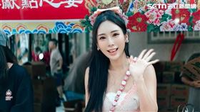 被封為「最美禮生」的甄馨透露自己近期參加白沙屯媽祖進香，已經擔任義工長達11年。（圖／記者鄭孟晃攝影）