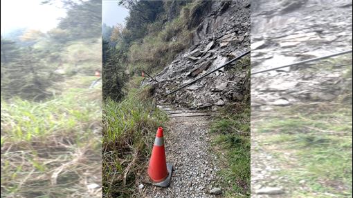 埔里強震　能高越嶺西段驚現「新崩塌點」