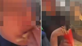 麥當勞女店員「薯條塞進嘴」再放回盒中　笑著PO網引眾怒慘了（圖／翻攝自網路）