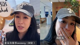 鍾麗緹嫩尪親吻繼女照曝　挨轟：沒邊界感