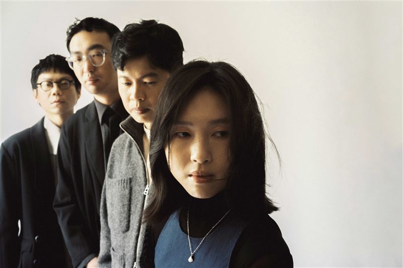 「淺堤Shallow Levée」由紅茶(左起)、方博、堂軒、SOHAM組成。(圖/湯與海音樂提供)