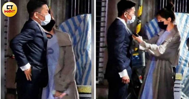 王心凌與藍蔚文過去情纏6年，本刊曾於2020年直擊兩人情濃時互動親暱。（圖／本刊攝影組）