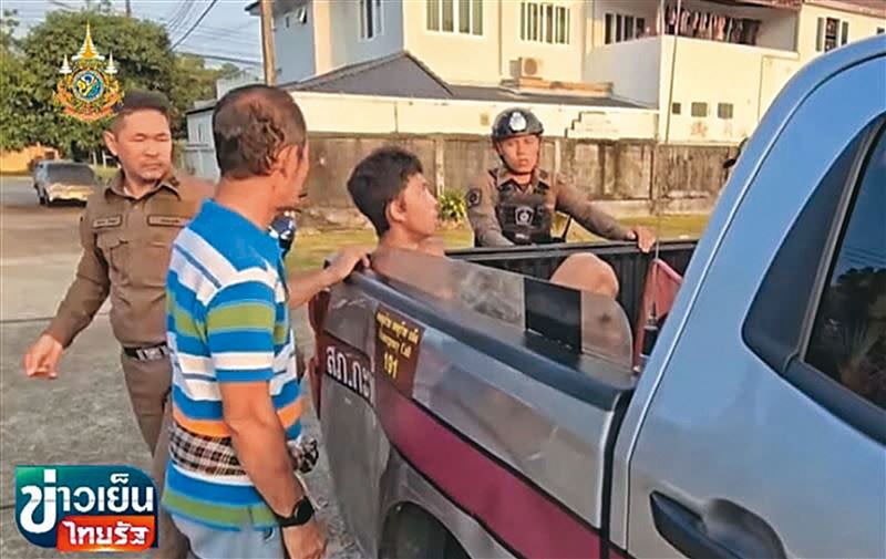 孫安佐曾經神情恍惚在泰國私闖民宅遭逮捕。（圖／翻攝自YouTube）