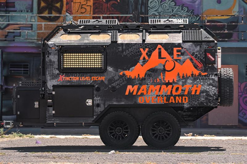 Mammoth Overland XLE露營拖車。（圖／翻攝Mammoth Overland網站）