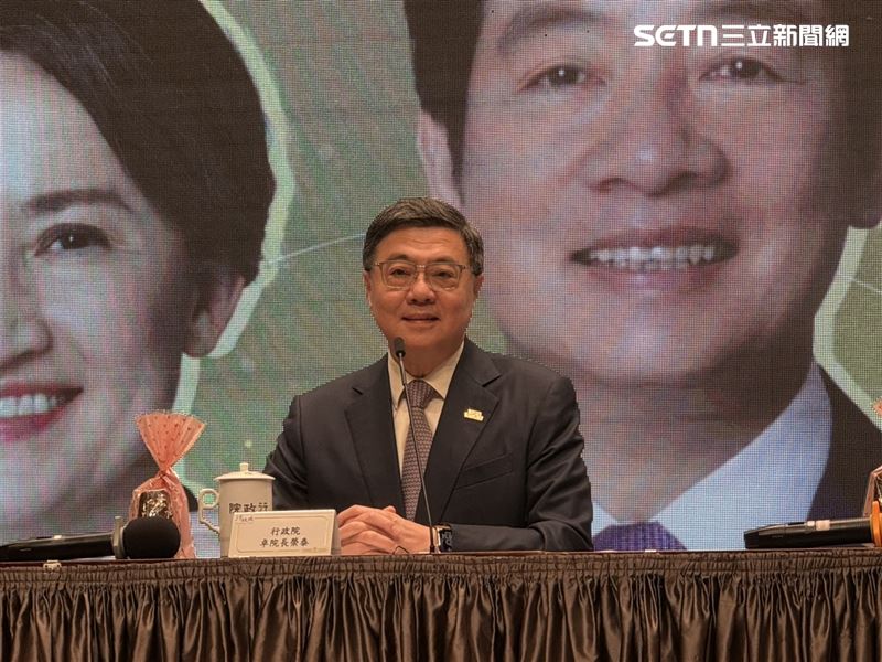 行政院長卓榮泰主持「行政院520記者會」（圖／記者劉秀敏攝影）
