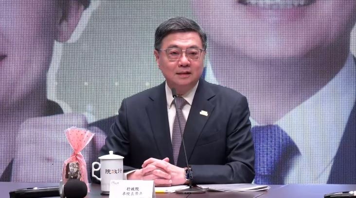 卓榮泰:盼總統彈劾案失敗後朝野否極泰來