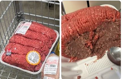 盒裝肉品的內層肉,常會出現褐色。(圖/取自「韋恩的食農生活」)