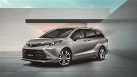 Toyota Sienna 7人座MPV。（圖／翻攝Toyota網站）